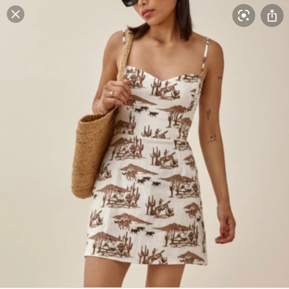 NWT reformation Roark Sonora dress, size 6